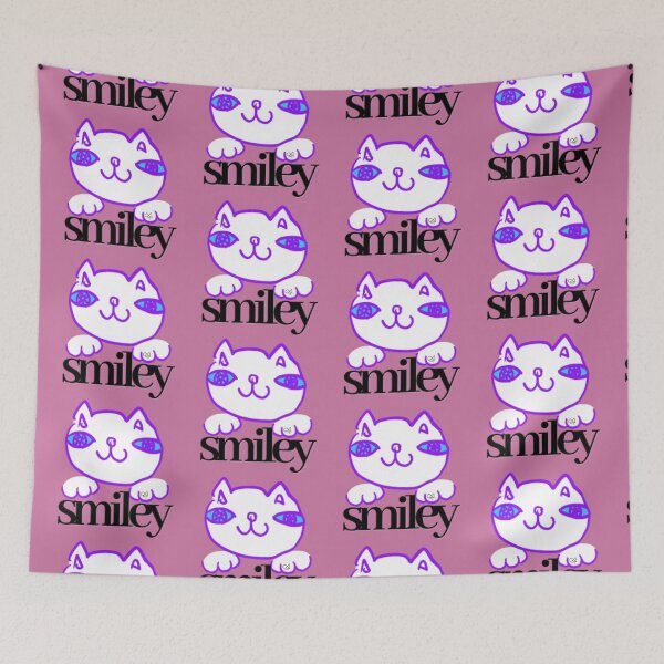 Item preview, LaMaisonOfMY OUI MOI CAT SMILEY-FACED COLLECTION NO.5 PINK designed and sold by LaMaisonOfMY.