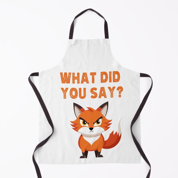 Item preview, A cute angry fox designed and sold by Theinspira1.