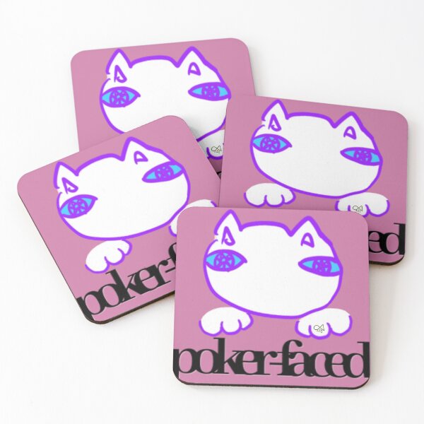 Item preview, LaMaisonOfMY OUI MOI CAT POKER-FACED COLLECTION NO.6 PINK designed and sold by LaMaisonOfMY.