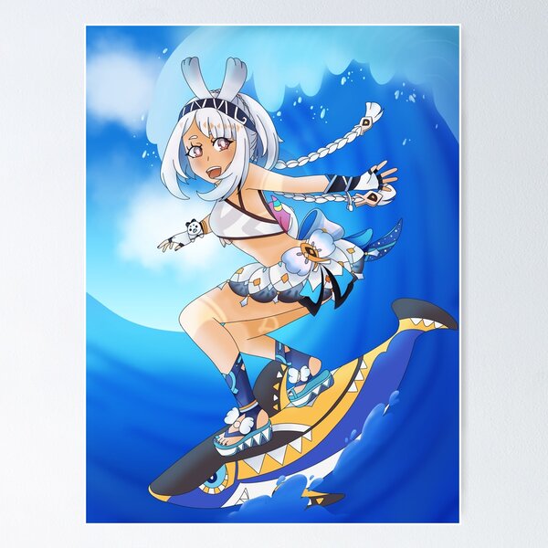 Item preview, Mualani Genshin Impact designed and sold by Oceanartistic.