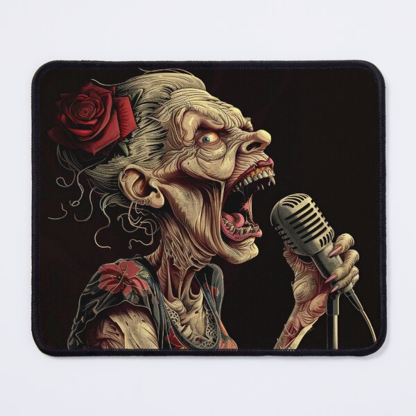 Item preview, Granny Zombie Singer designed and sold by mittie101.