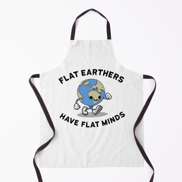 Item preview, Flat earthers have flat minds designed and sold by NinoMelon.