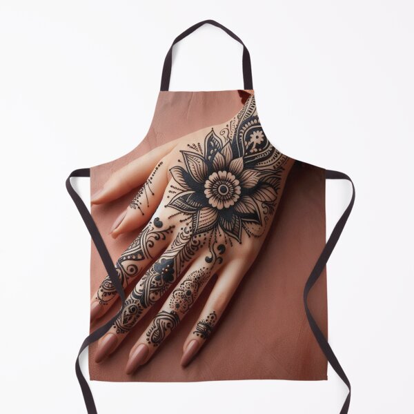 Item preview, Unique Six-Fingered Mehndi Hand Art designed and sold by 3IN1digiart.