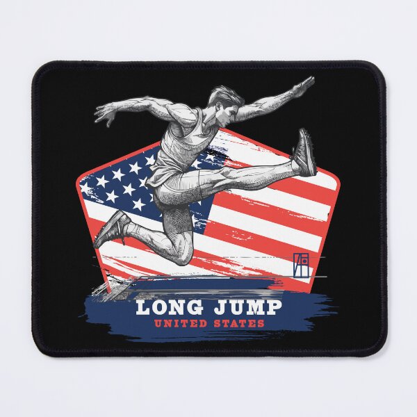 Item preview, LONG JUMP - USA - SPORT SQUAD - 1 designed and sold by ArtProjectShop.