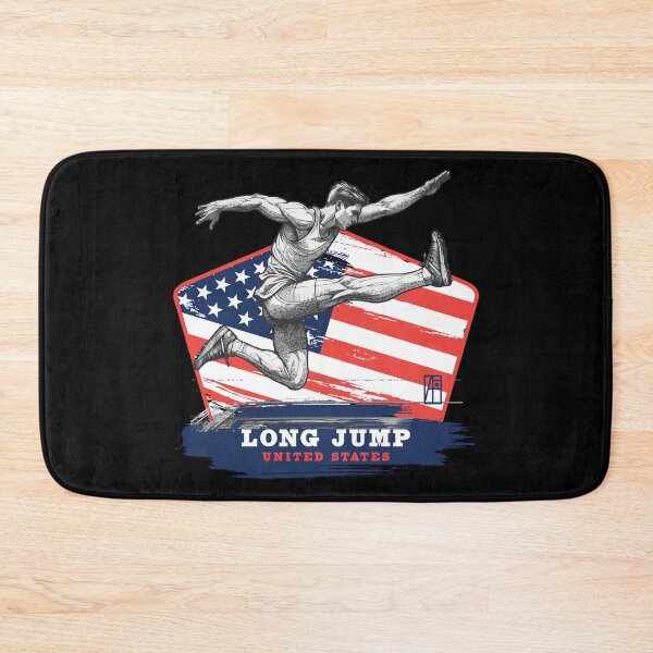 Item preview, LONG JUMP - USA - SPORT SQUAD - 1 designed and sold by ArtProjectShop.