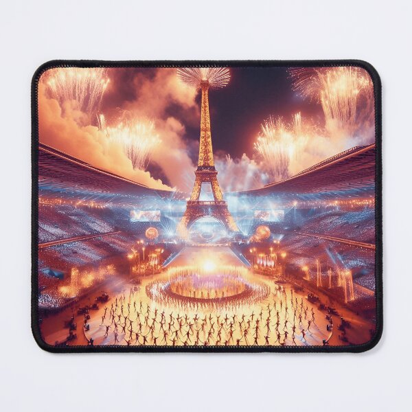 Item preview, Athletic Olympics Opening Ceremony Art illustration designed and sold by SideKickCreates.