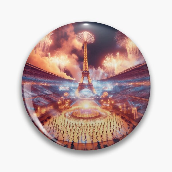 Item preview, Athletic Olympics Opening Ceremony Art illustration designed and sold by SideKickCreates.
