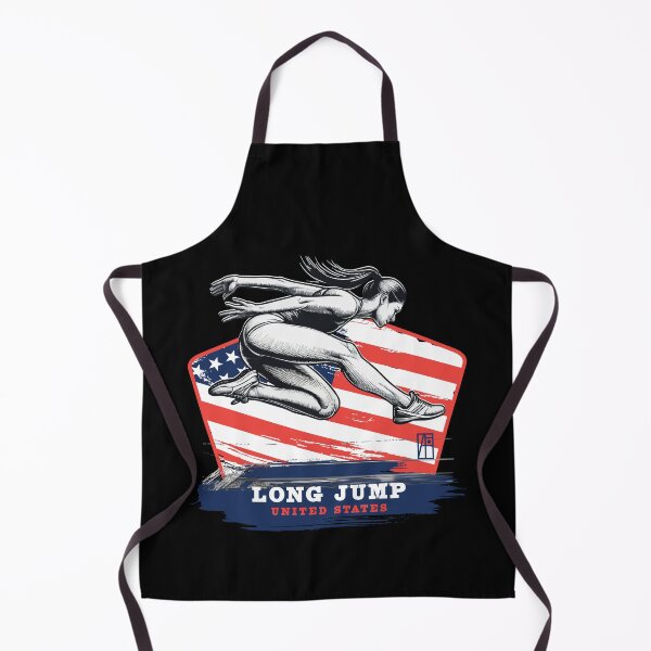 Item preview, LONG JUMP - USA - SPORT SQUAD - 2 designed and sold by ArtProjectShop.