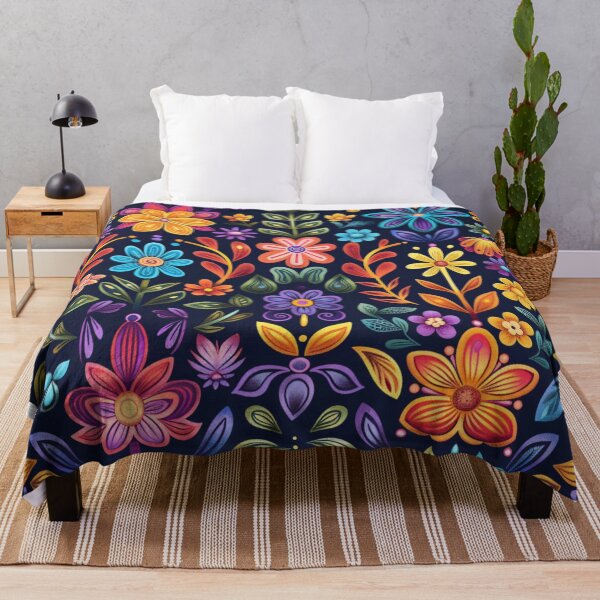 Item preview, Peaceful Flowers Dark Mode designed and sold by PMGDigital.