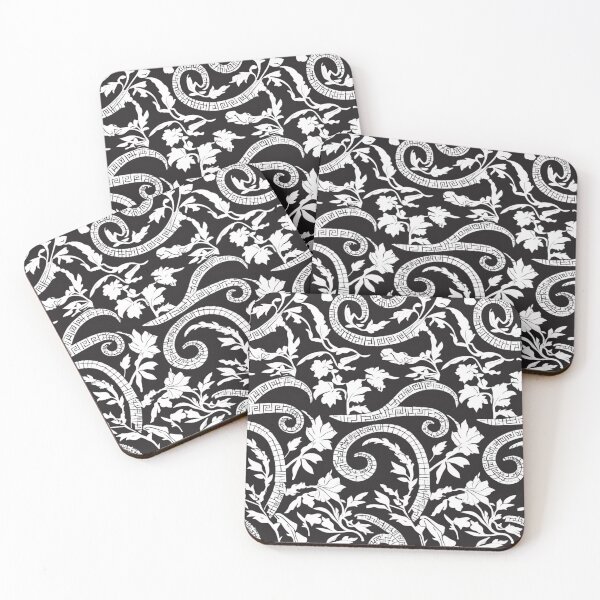 Item preview, Motivo clave griego blanco y negro V | Sin costura designed and sold by Unrooted.