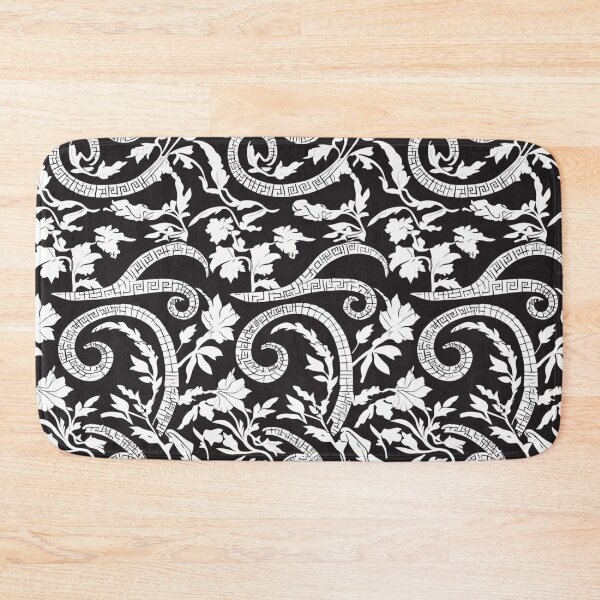 Item preview, Motivo clave griego blanco y negro V | Sin costura designed and sold by Unrooted.
