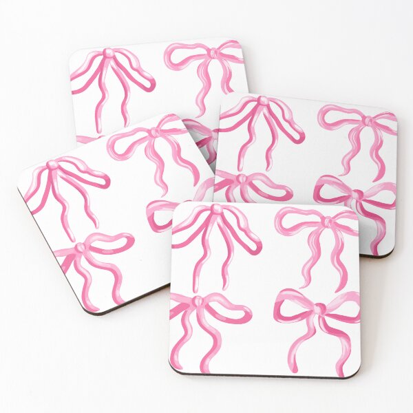 Item preview, 4 pink coquette ribbons designed and sold by Prettyinpinks.
