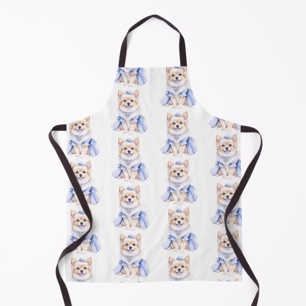 Item preview, Watercolor Dog Illustration with Retro Outfit designed and sold by Victoria Riabov.
