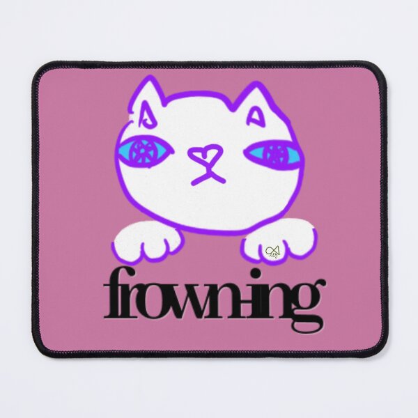 Item preview, LaMaisonOfMY OUI MOI CAT FROWNING-FACED COLLECTION NO.7 PINK designed and sold by LaMaisonOfMY.