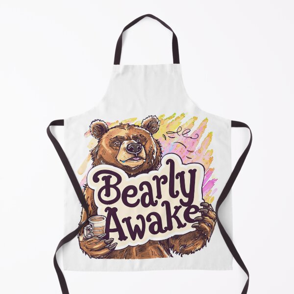 Item preview, Bearly Awake Morning Coffee Bear designed and sold by kjon88.
