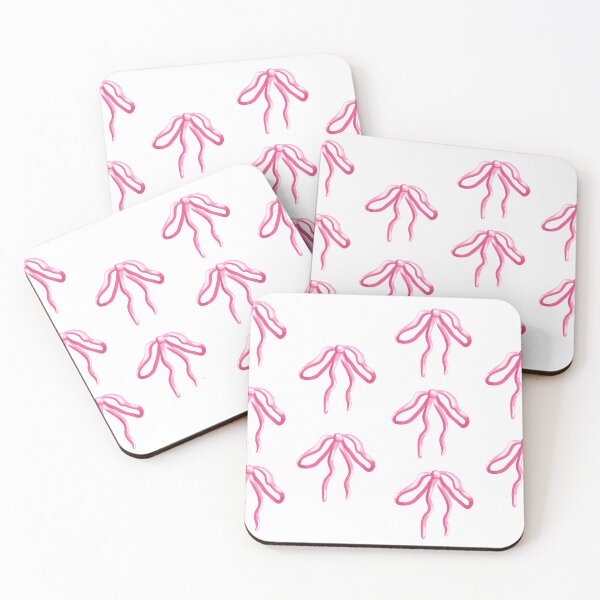 Item preview, Pink coquette ribbons pattern 1 designed and sold by Prettyinpinks.