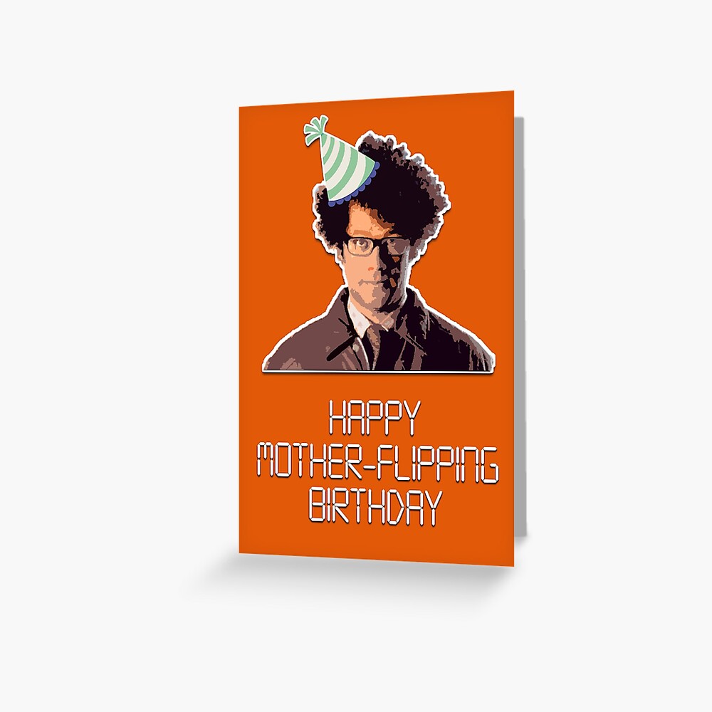 Happy mother-flipping birthday Greeting Card