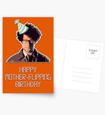 Happy mother-flipping birthday Postcards