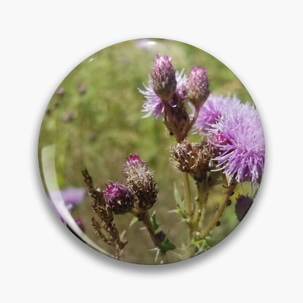 Item preview, Purple Field Thistle designed and sold by Robyn Eggs Art.