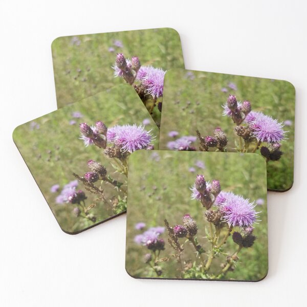 Item preview, Purple Field Thistle designed and sold by Robyn Eggs Art.