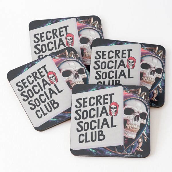 Item preview, secret social social club t-shirt 4 Gift a to your father, husband, boyfriend, girlfriend! show 2025 designed and sold by TurnedGrain.