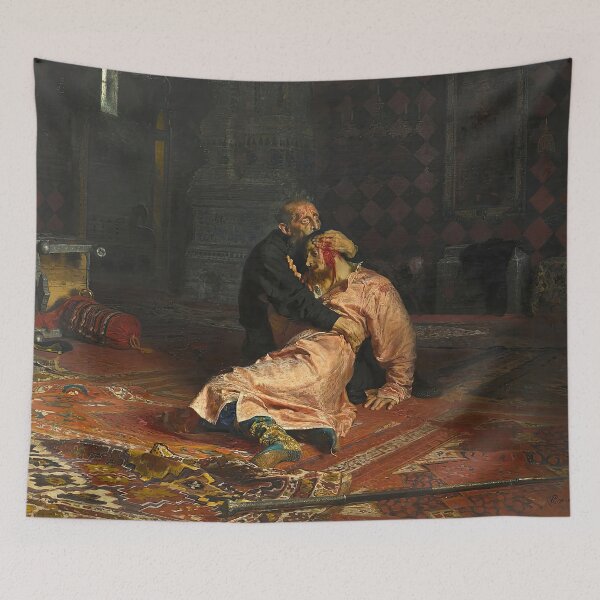 Item preview, ilya repin painting, ilya repin art, ilya repin artwork, ilya repin drawing, ilya repin portrait designed and sold by rosa-reid.