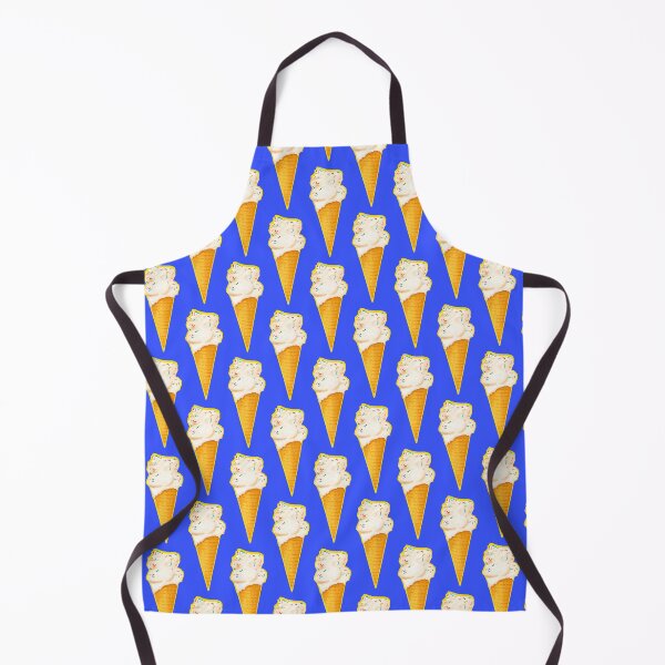 Item preview, Vanilla sprinkle ice cream cone with yellow background designed and sold by AdventuresOy.
