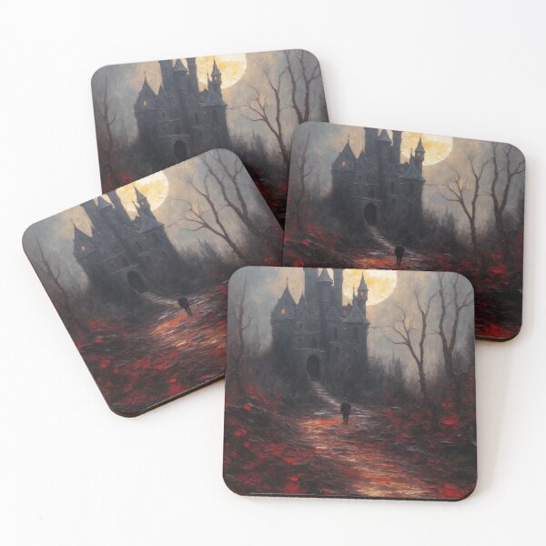 Item preview, Dracula's Haunted Castle designed and sold by darkgothicart.