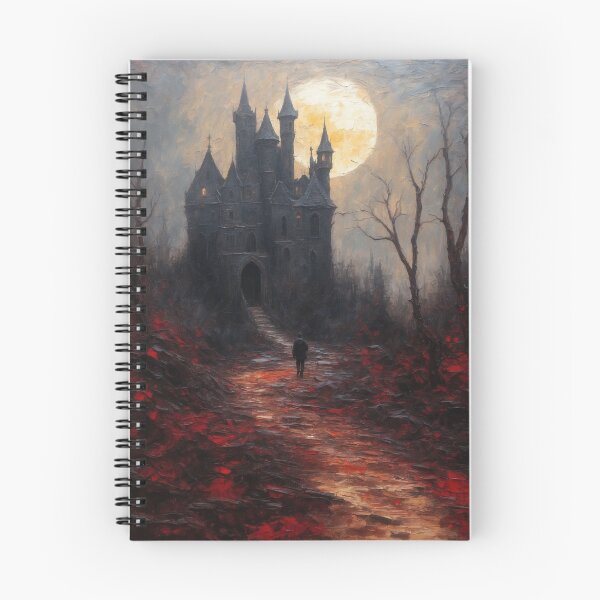 Item preview, Dracula's Haunted Castle designed and sold by darkgothicart.