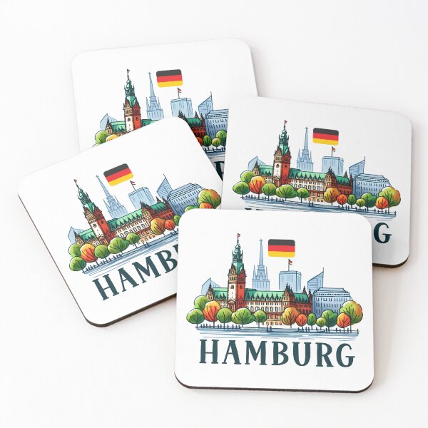 Item preview, Hamburg Germany designed and sold by WanderlustCoCo.