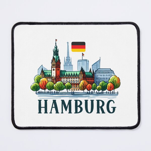 Item preview, Hamburg Germany designed and sold by WanderlustCoCo.