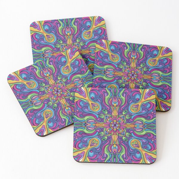 Item preview, bright pattern, designed and sold by GalynaLB.