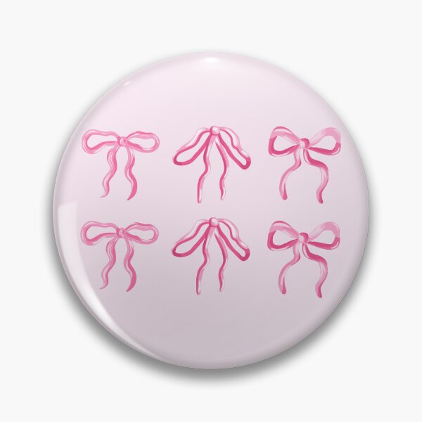 Item preview, Pink coquette ribbon sticker set designed and sold by Prettyinpinks.