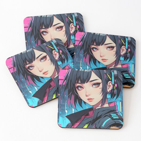 Item preview, Cyberpunk Anime Girl designed and sold by papi1998.