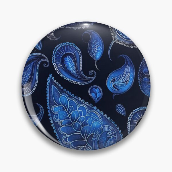 Item preview, Paisley in Shades of Blue designed and sold by PMGDigital.