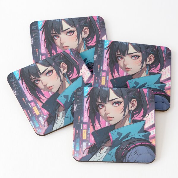Item preview, Cyberpunk Anime Girl designed and sold by papi1998.