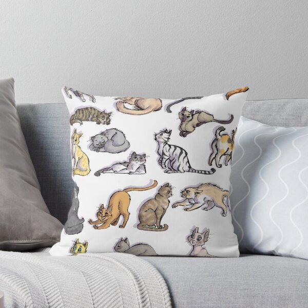 Item preview, CATS PATTERN designed and sold by pantone-281c.