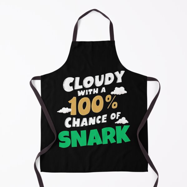 Item preview, Cloudy with 100% Chance of Snark - Weather Humor designed and sold by BunBuntheDog-.