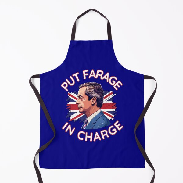 Item preview, Put Farage in Charge - Reform UK Leader Nigel Farage designed and sold by JesterKrewArt.