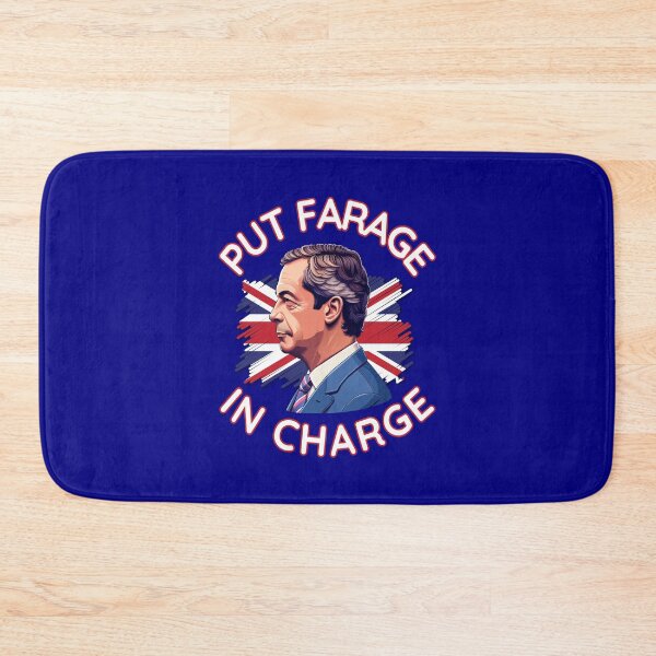 Item preview, Put Farage in Charge - Reform UK Leader Nigel Farage designed and sold by JesterKrewArt.