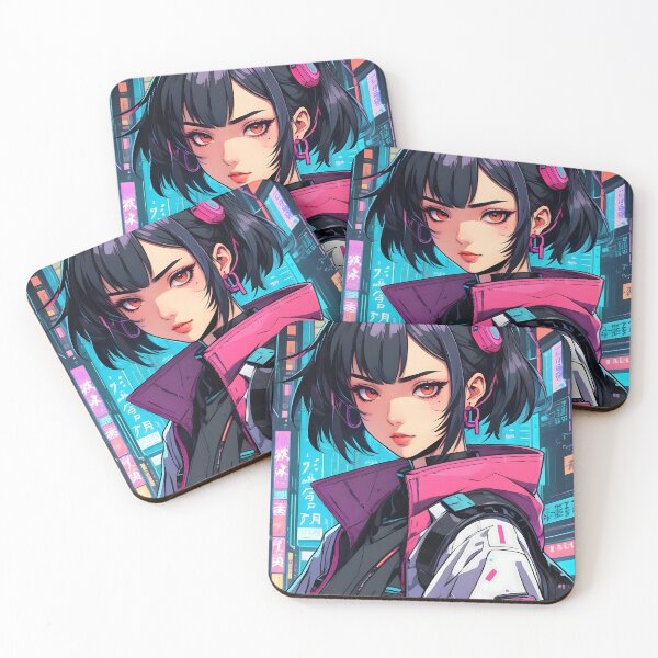 Item preview, Cyberpunk Anime Girl designed and sold by papi1998.