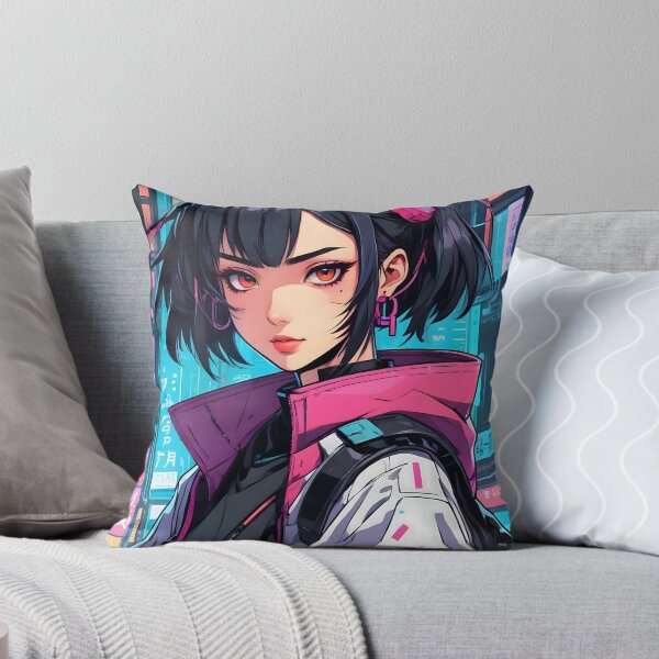 Item preview, Cyberpunk Anime Girl designed and sold by papi1998.