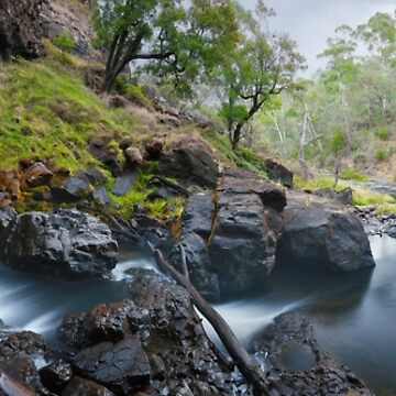 Artwork thumbnail, Paddys River Falls, Tumbarumba, New South Wales, Australia by Chockstone