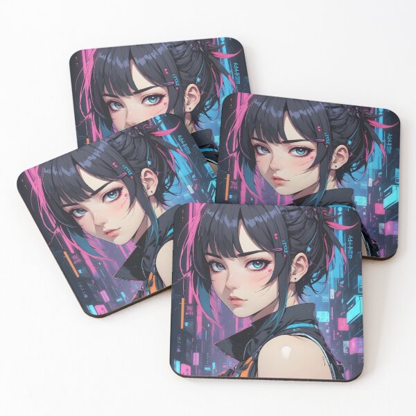 Item preview, Cyberpunk Anime Girl designed and sold by papi1998.