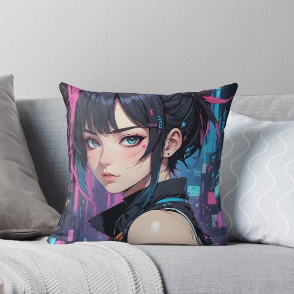 Item preview, Cyberpunk Anime Girl designed and sold by papi1998.