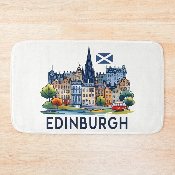 Item preview, Edinburgh Scotland UK designed and sold by WanderlustCoCo.