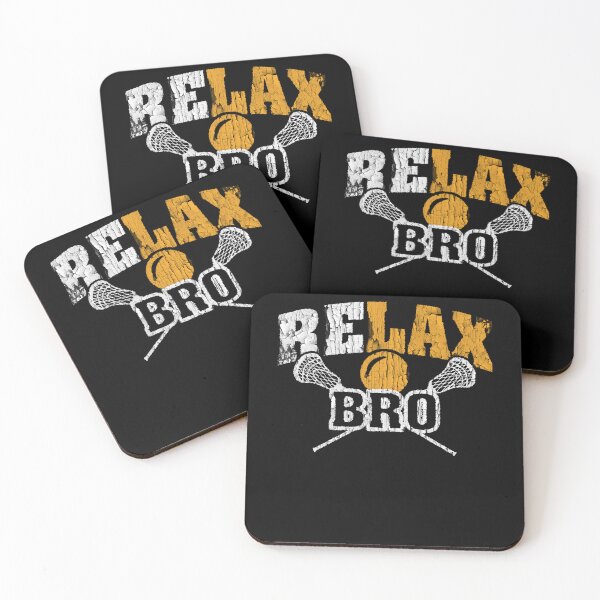 Item preview, RELAX Bro vintage lacrosse player designed and sold by Anouaramer.