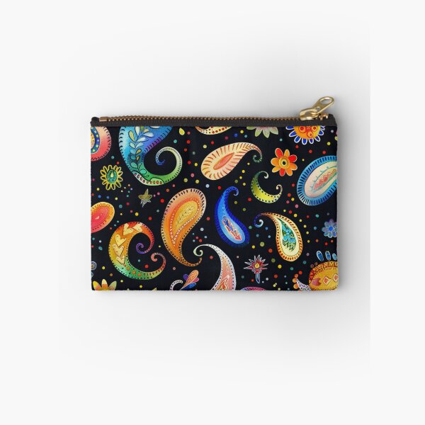 Artikelvorschau, Paisley und Blumen Doodle entworfen und verkauft von PMGDigital.
