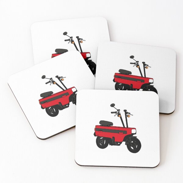 Item preview, Moto Mini (red) | motorcycle sticker | ncz50 designed and sold by PoshPixel.