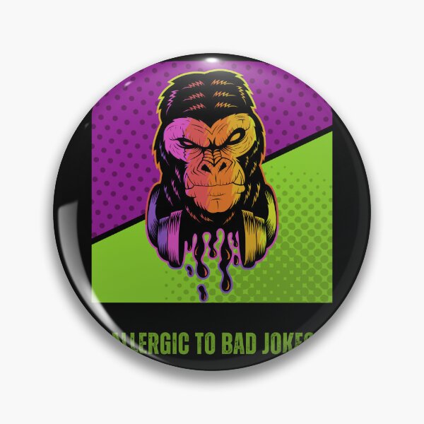 Item preview, Allergic To Bad jokes designed and sold by Shalinistudio.
